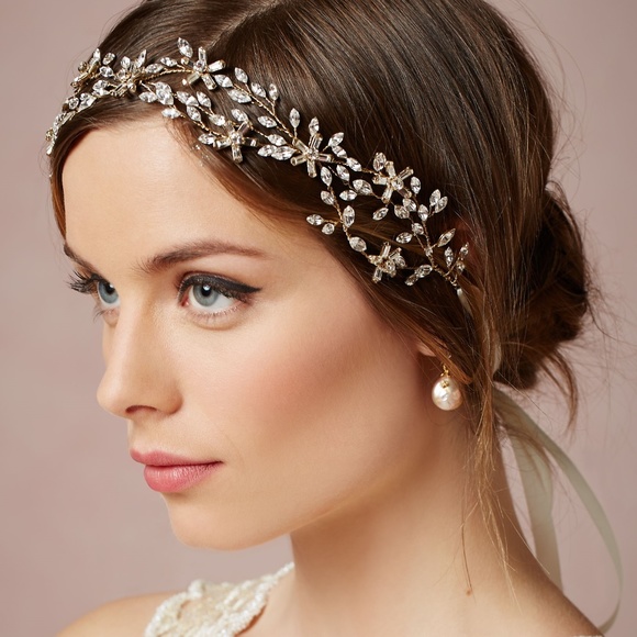 BHLDN Accessories - SOLD BHLDN Crystal Honeysuckle Halo NWOT